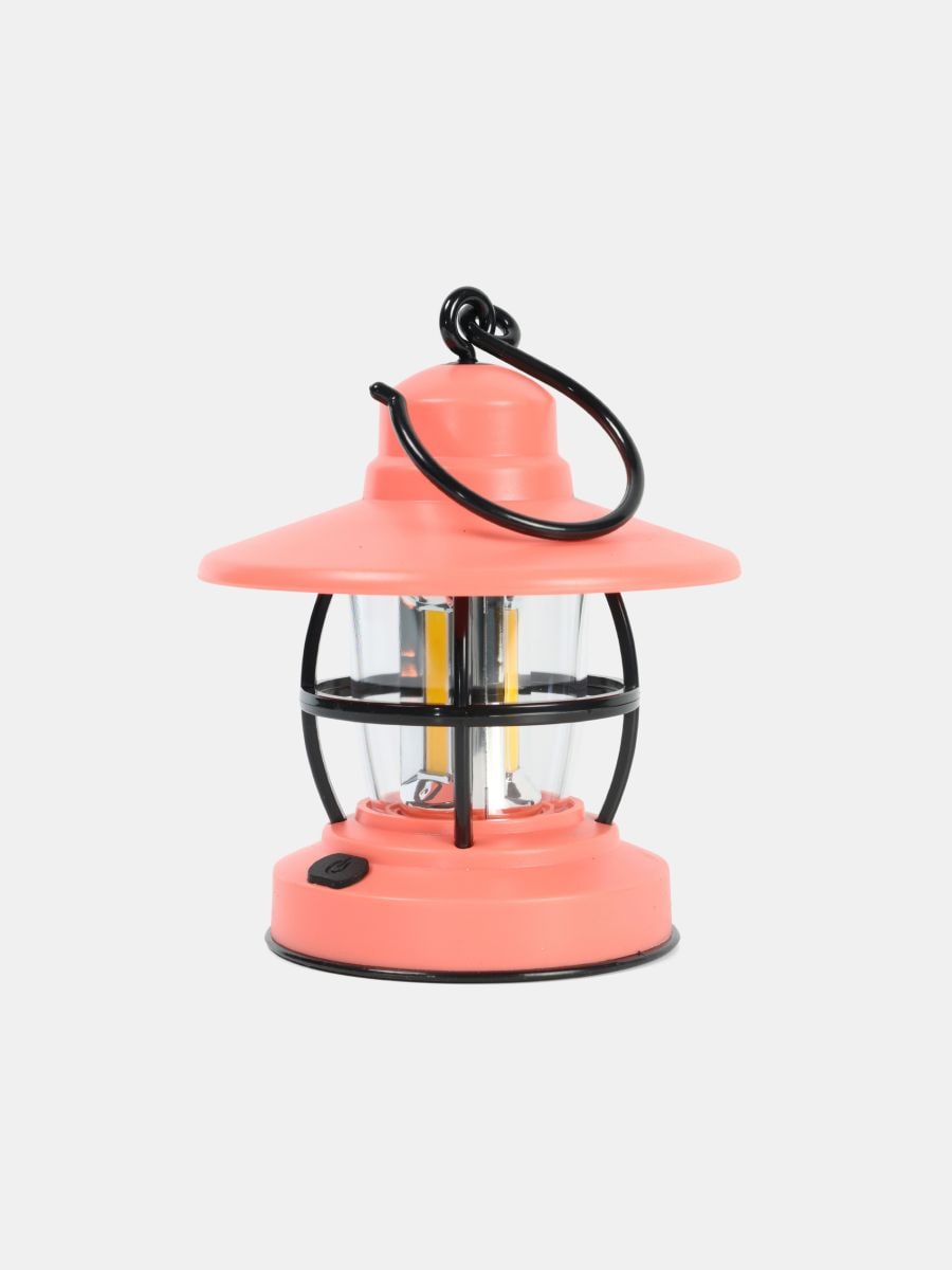 Kempingová lampa - červená - SINSAY