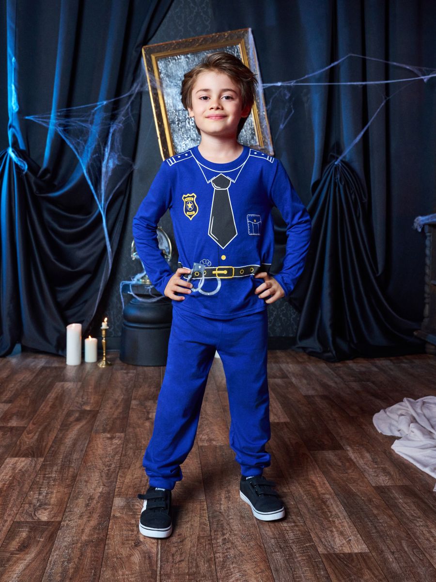 Dvoudílná pyžamová souprava - námořnická modrá - SINSAY