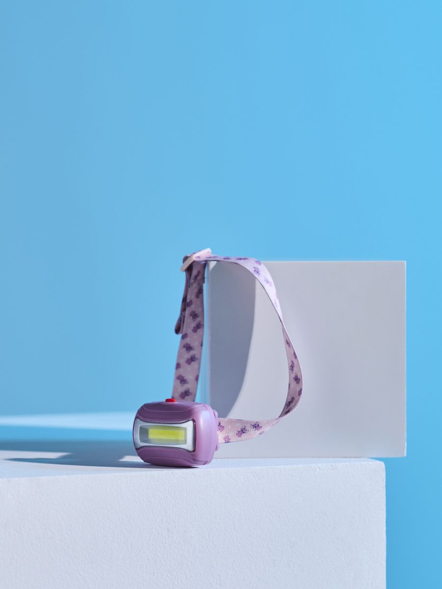 Čelna svetilka Stitch - pastelno roza - SINSAY