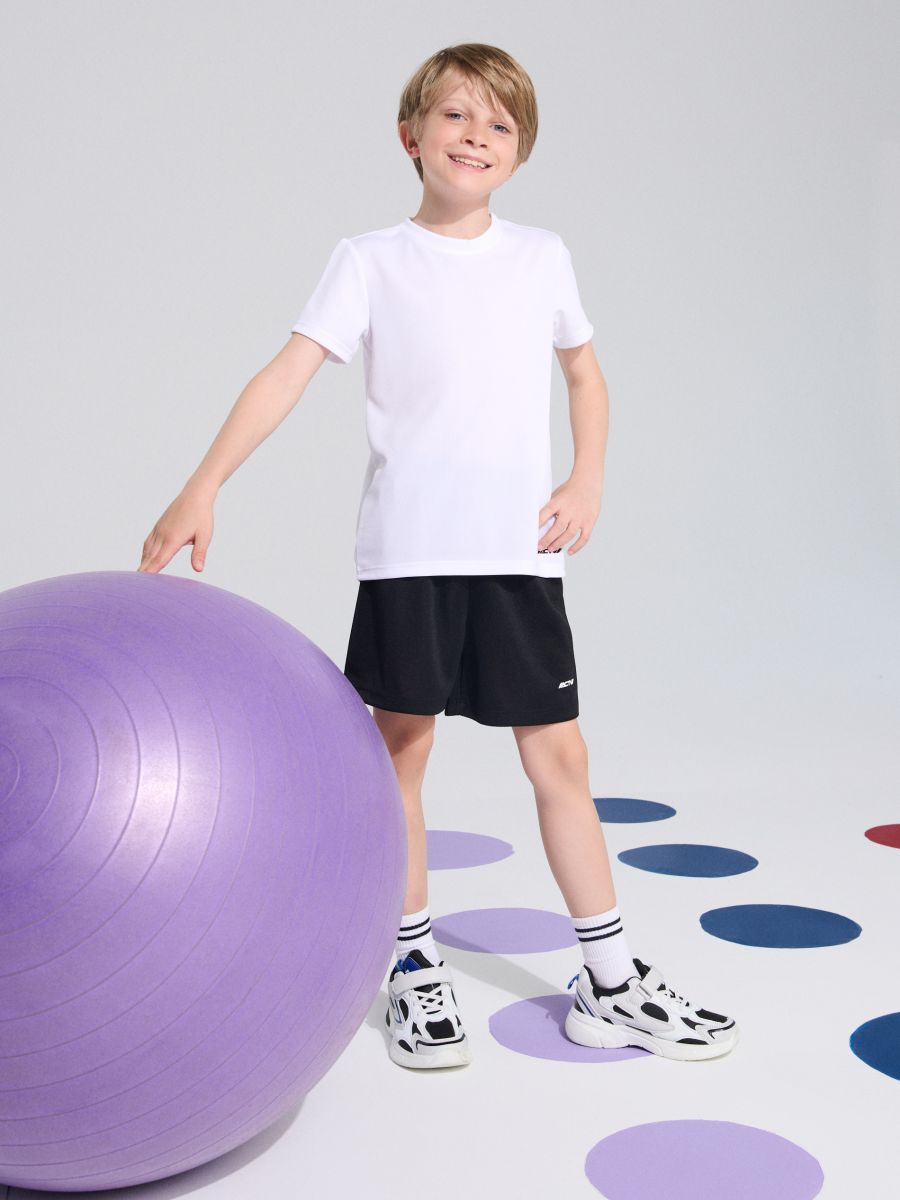Komplet sportowy Active - czarny - SINSAY