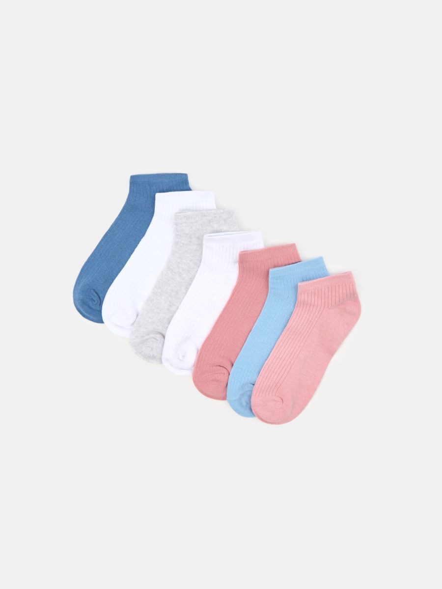 Set de 7 perechi de șosete - multicolor - SINSAY