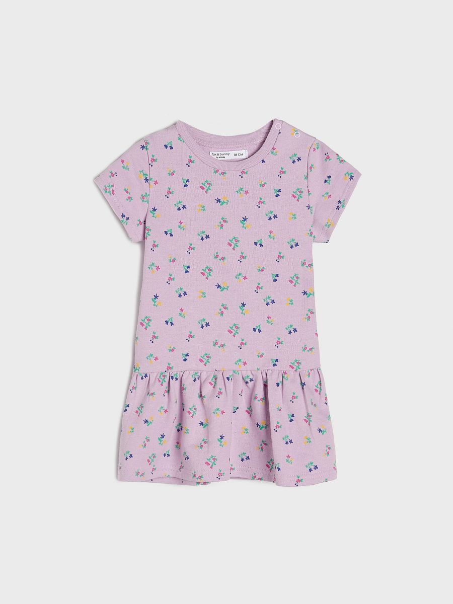 Babydoll dress - lavender - SINSAY