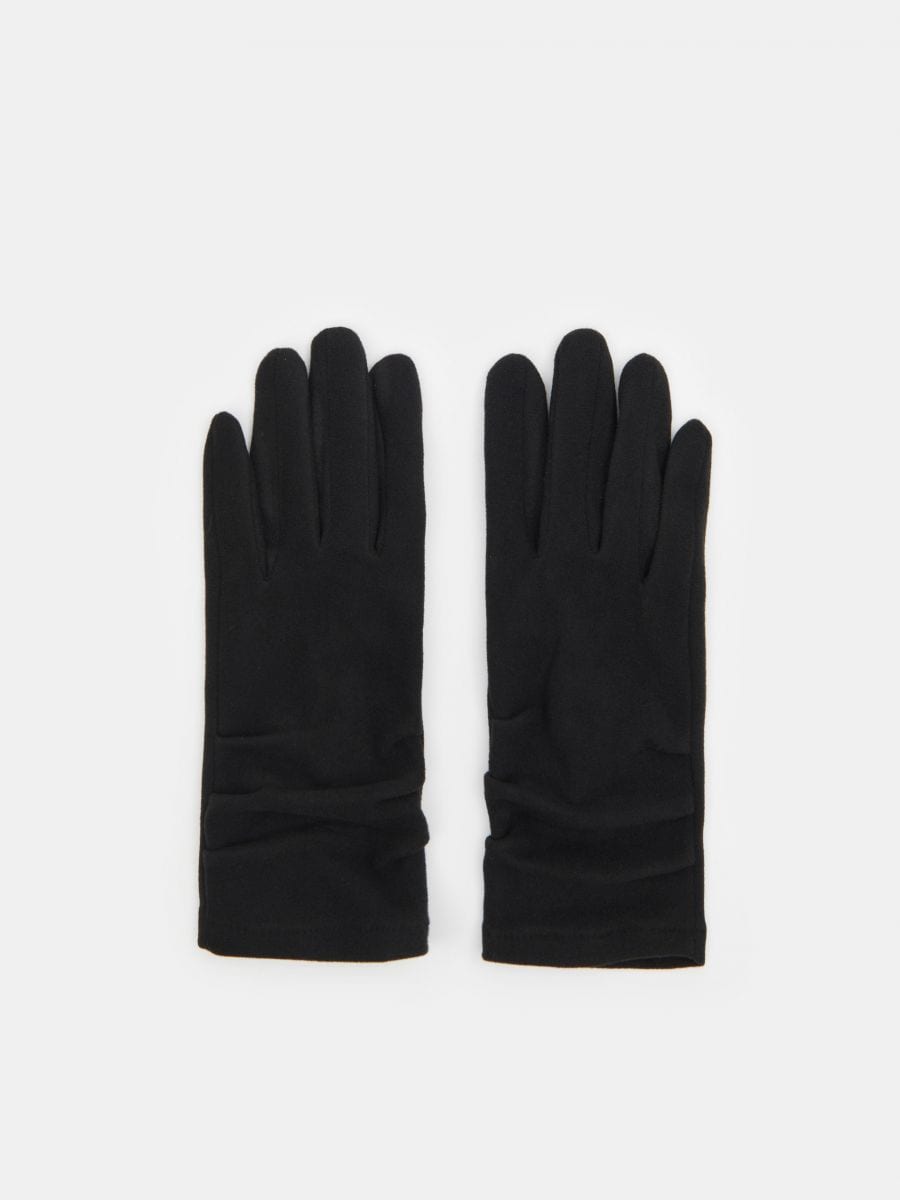 Ženske rukavice - crno - SINSAY