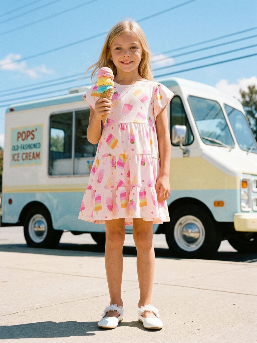 Βαμβακερό φόρεμα φούτερ - κρεμ - SINSAY