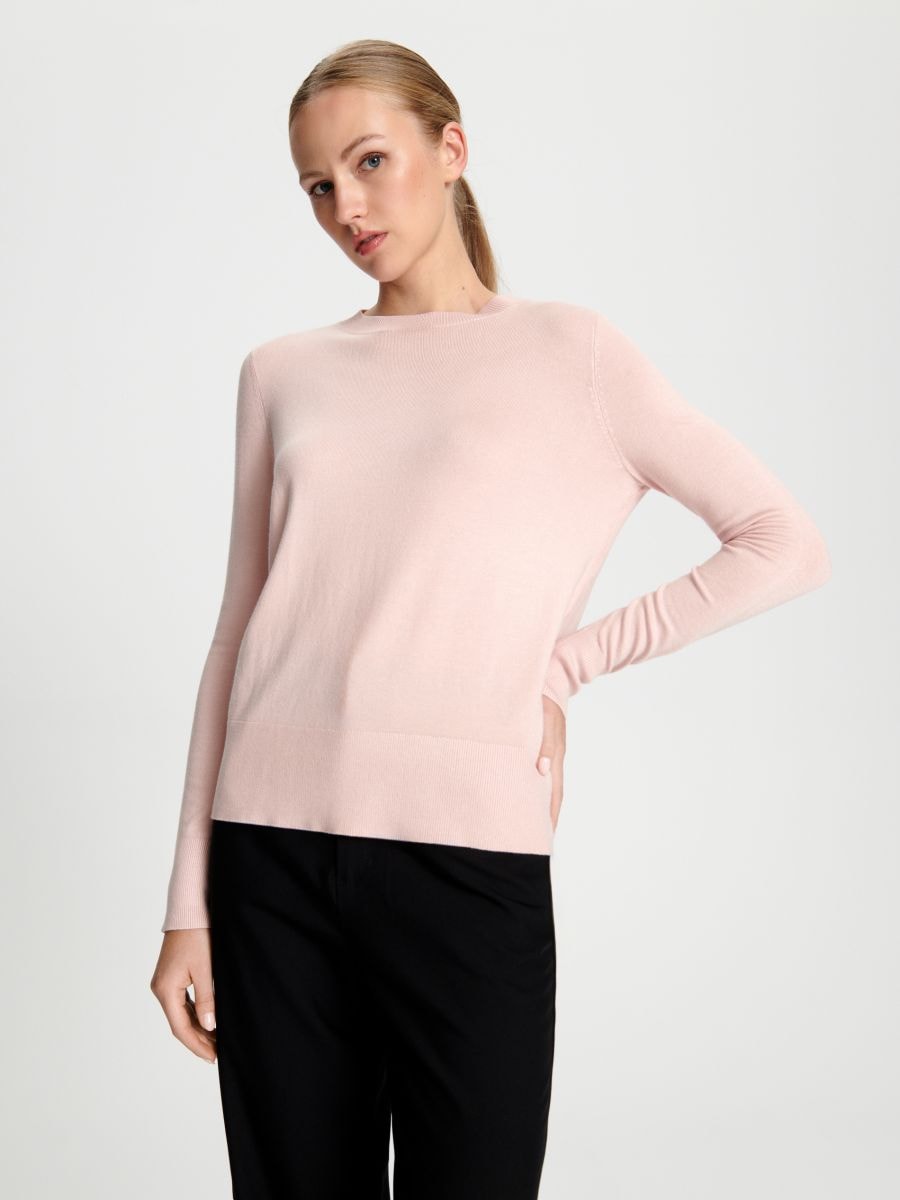Пуловер - пастелнорозово - SINSAY