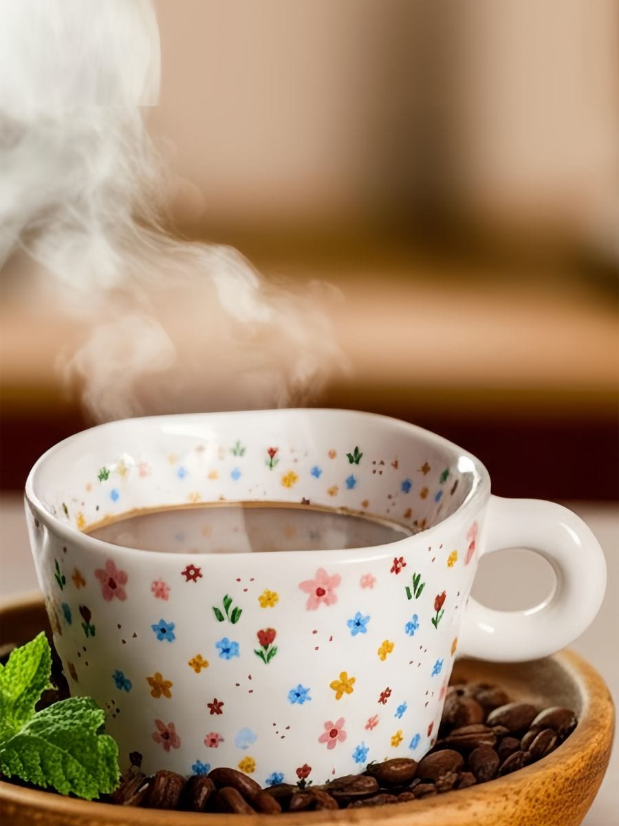 Чашка з принтом - різнобарвний - SINSAY