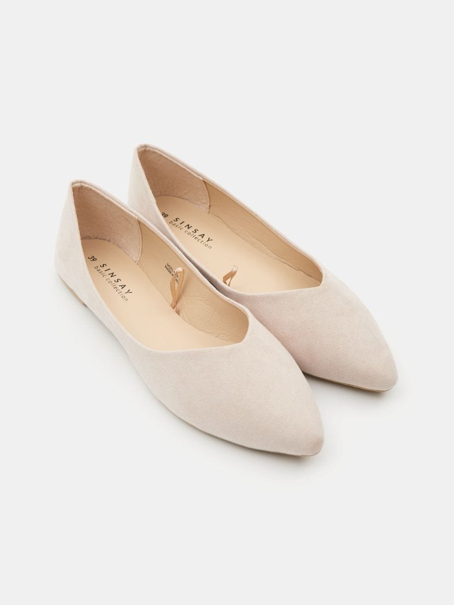 Ballerinas - Beige - SINSAY