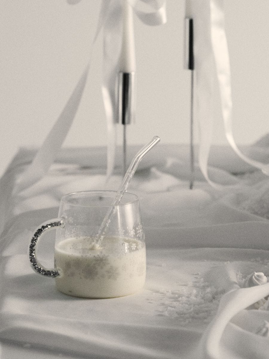 Klaasist kruus sangaga - hõbedane - SINSAY