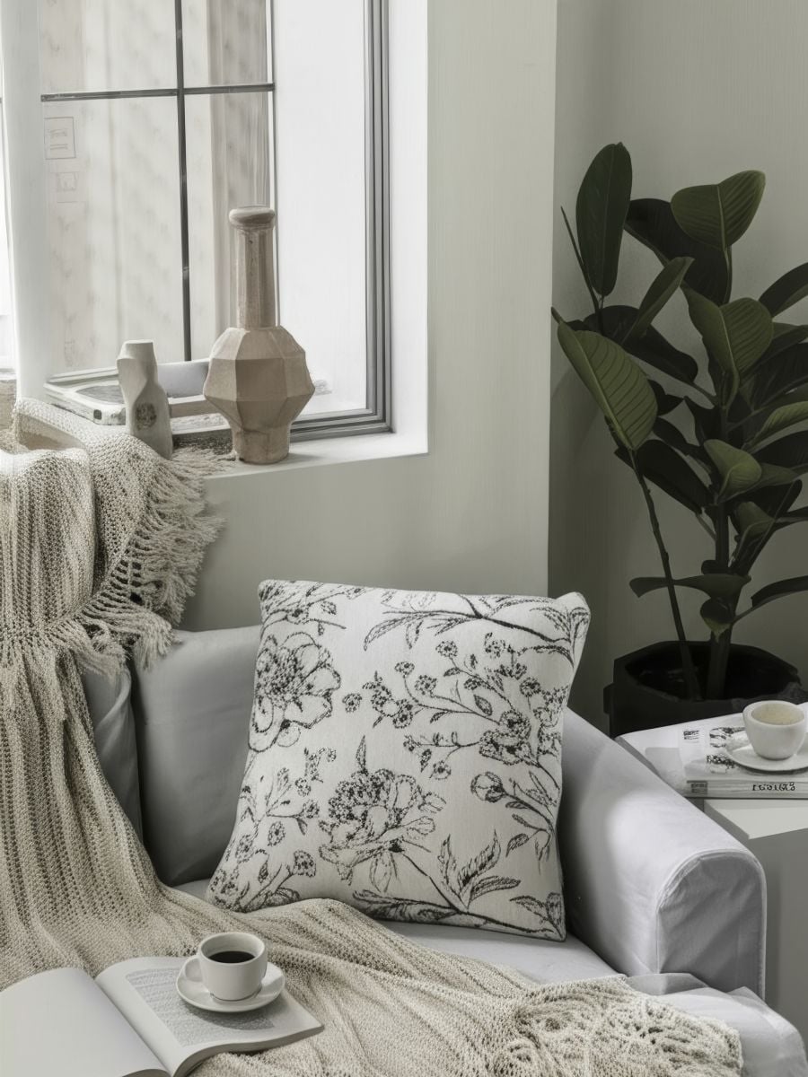 Cuscino decorativo - bianco - SINSAY