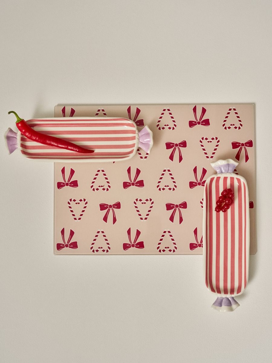 Скляна обробна дошка - різнобарвний - SINSAY