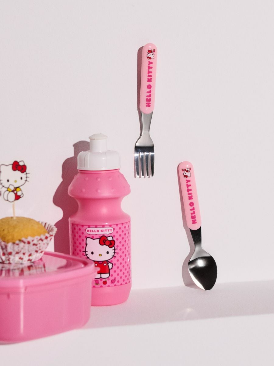 Zestaw sztućców 2 pack Hello Kitty - wielobarwny - SINSAY
