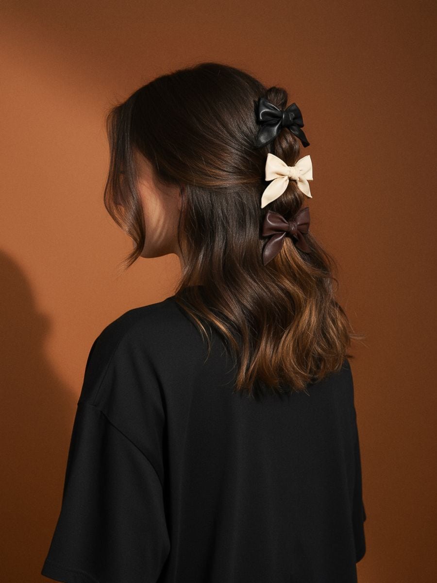 Σετ με 3 τσιμπιδάκια μαλλιών - πολυχρωμο - SINSAY