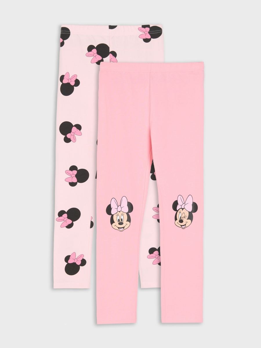 Komplet 2 parov legic Minnie Mouse - roza - SINSAY