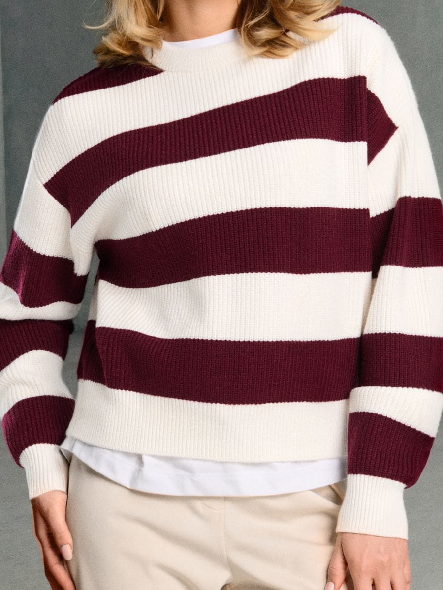 Džemper sa printom - orhideja - SINSAY