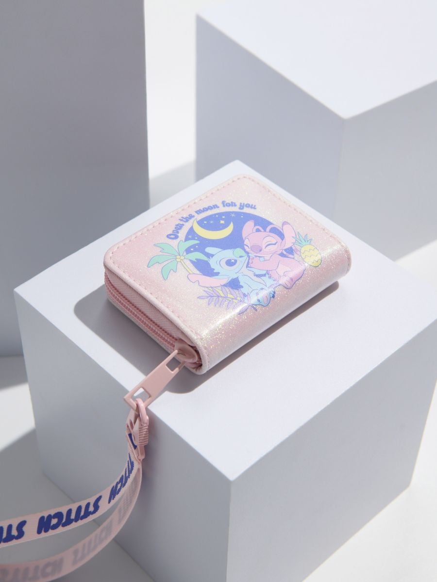 Rahakott Stitch - pastellroosa - SINSAY