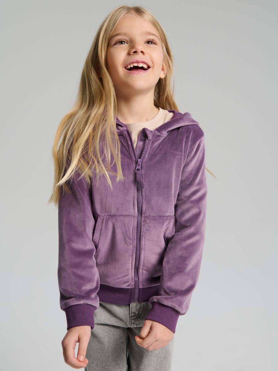 Gornji deo trenerke - tamno ljubičasta - SINSAY