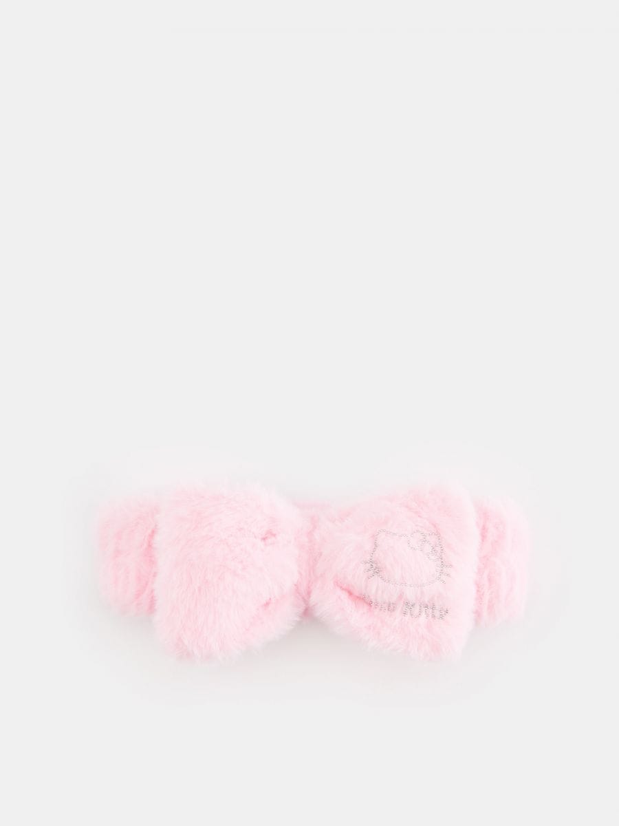 Traka za kosu Hello Kitty - pastelno roze - SINSAY