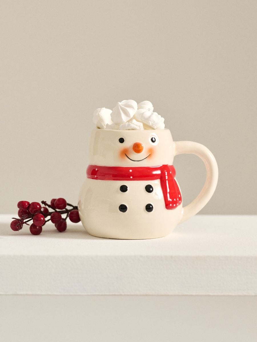 Jõulumotiiviga tass - mitmevärviline - SINSAY