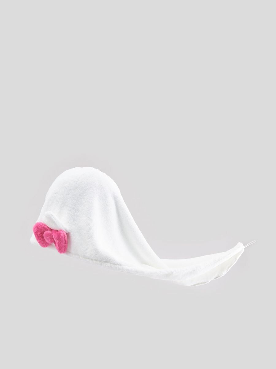 Ręcznik do włosów Hello Kitty - biały - SINSAY