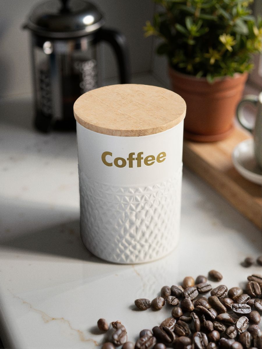 Cutie pentru cafea - alb - SINSAY