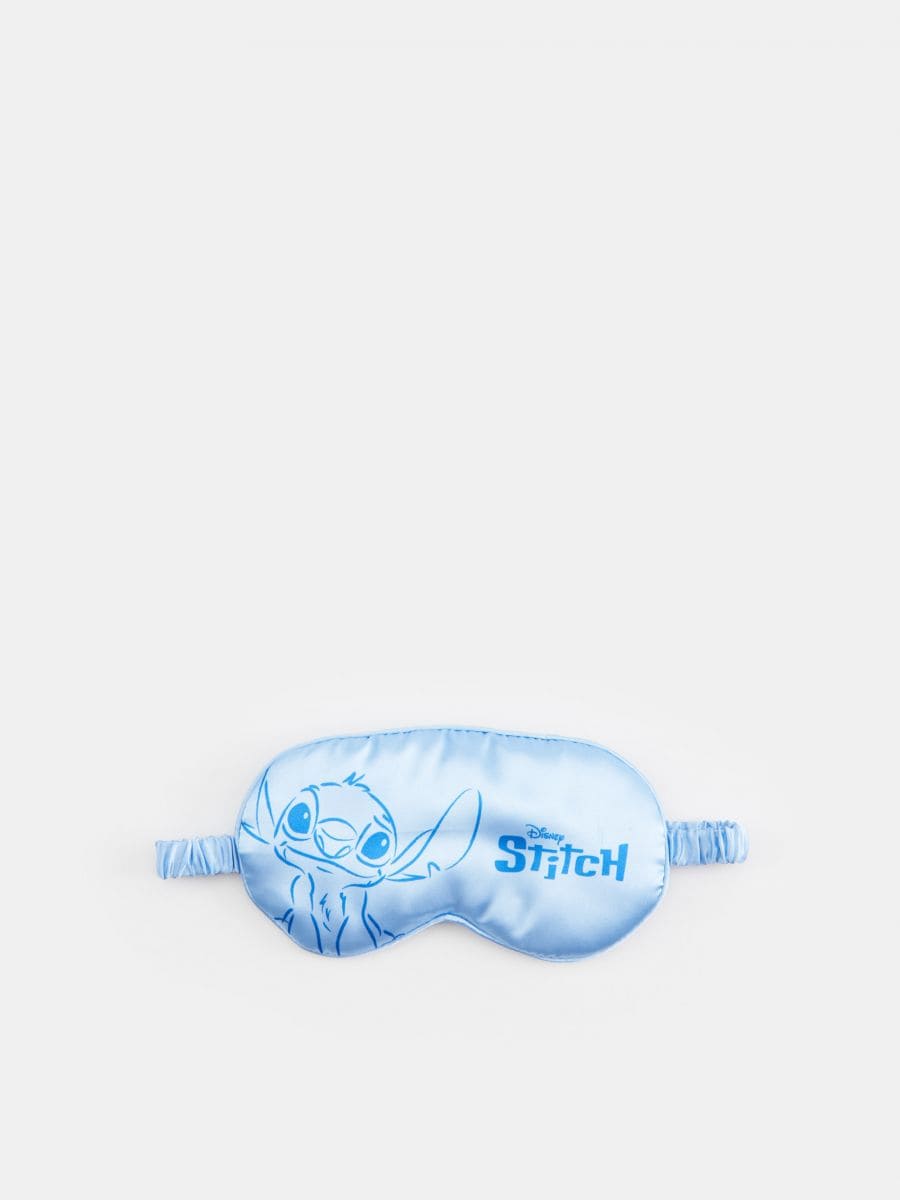 Maska do spania Stitch - niebieski - SINSAY