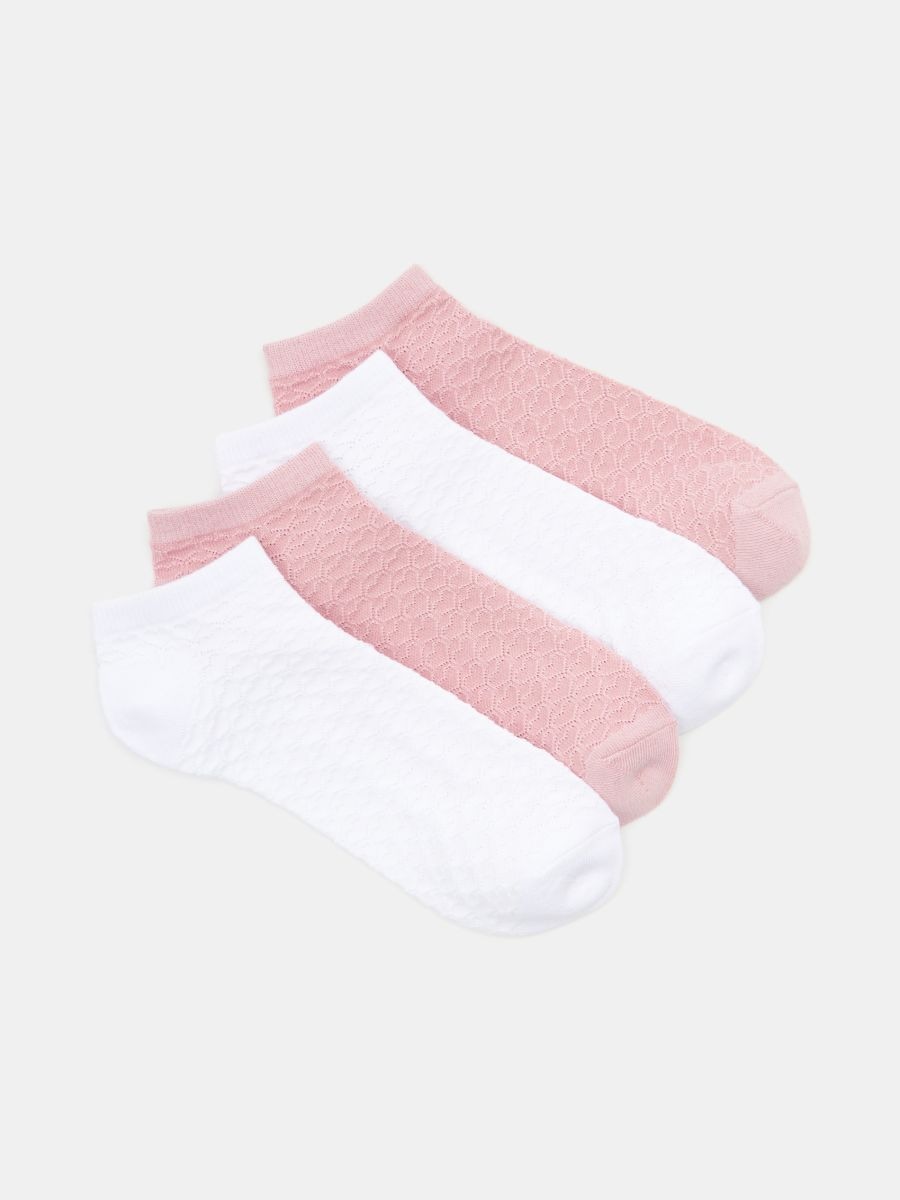 Ponožky 4 pack - vícebarevná - SINSAY