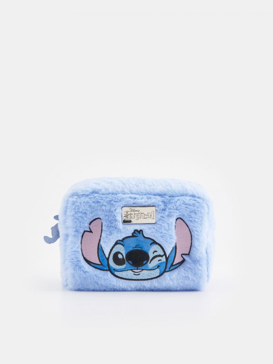 Kosmetická taška Stitch - modrá - SINSAY