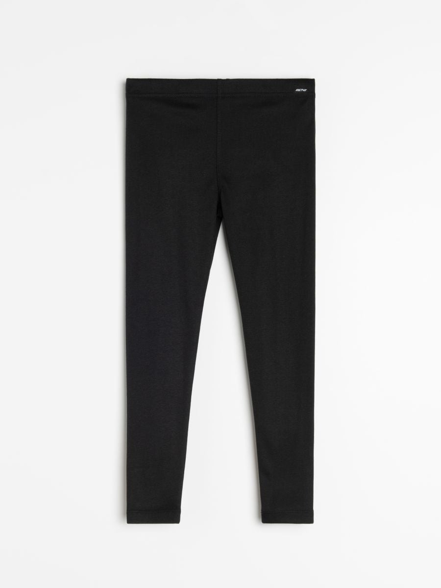 Legginsy termoaktywne Active - czarny - SINSAY
