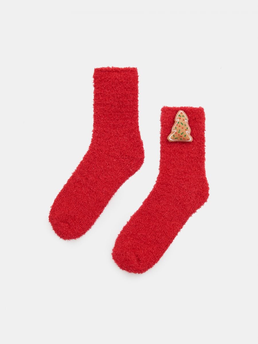 Шкарпетки - червоний - SINSAY