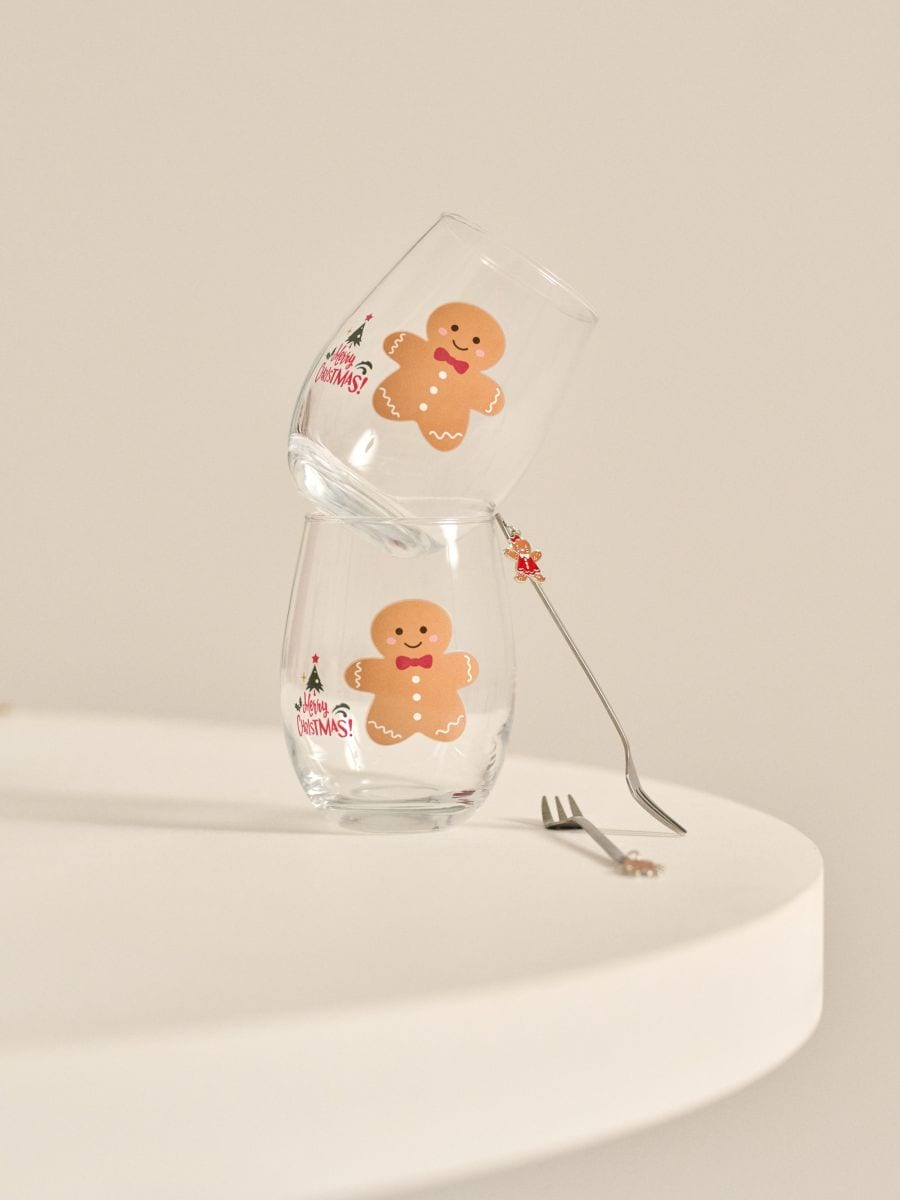 Komplet 2 kozarcev - večbarvna - SINSAY