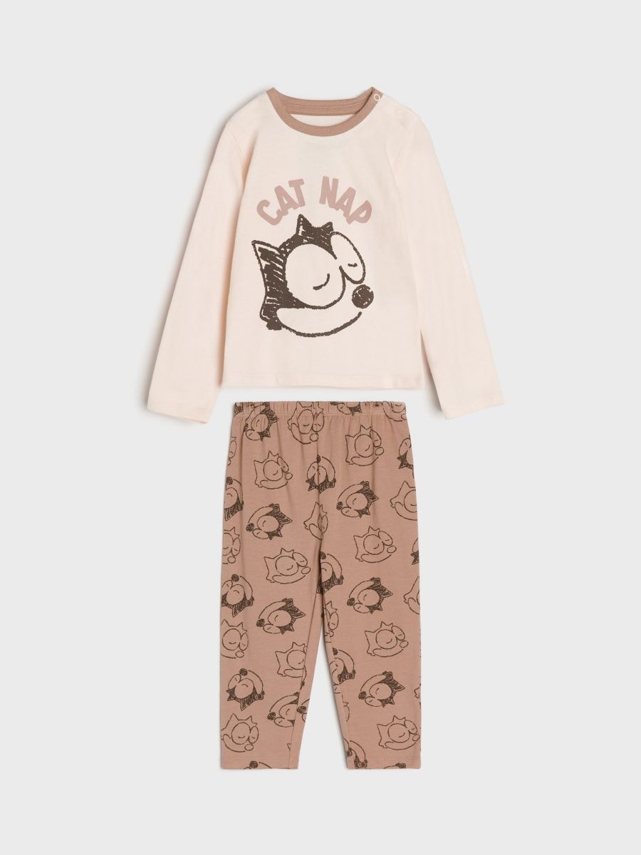 Felix the Cat pyjama set Color nude - SINSAY - 3905J-02X