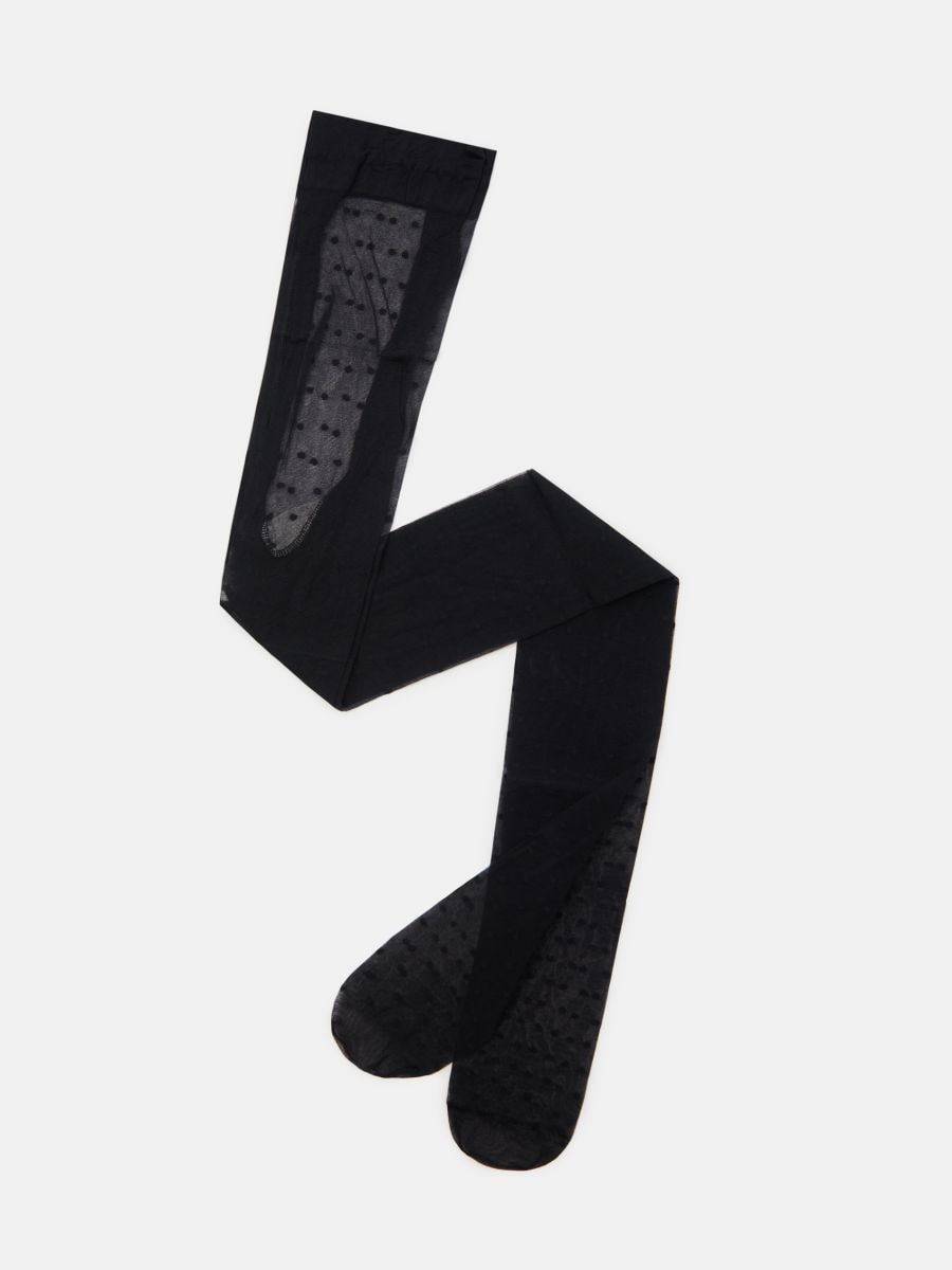 Чорапи с точки 20 DEN - черeн - SINSAY