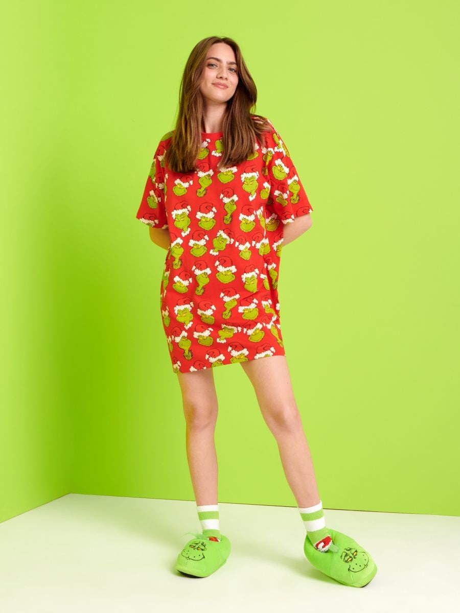 Grinch pyjama set Color red - SINSAY - 2826O-33X