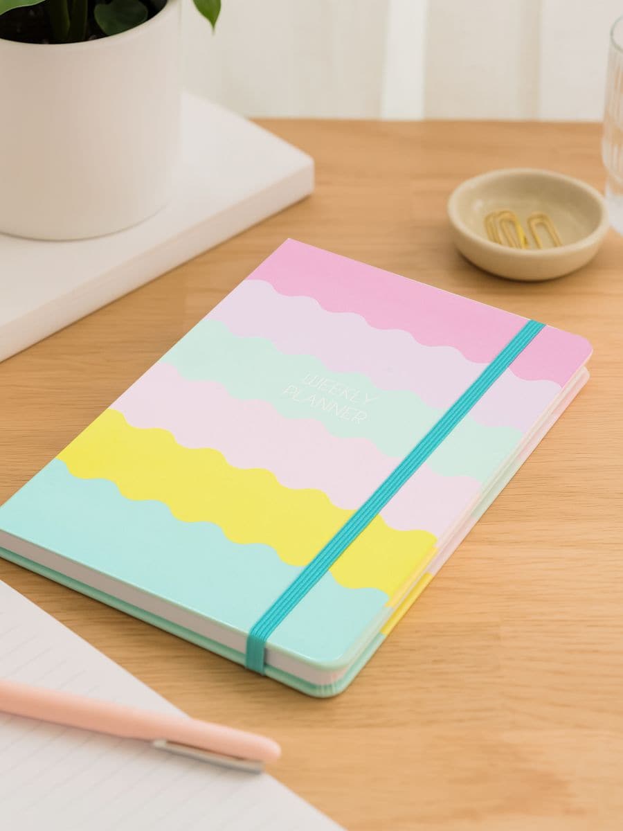 Tedenski planer - pastelno roza - SINSAY