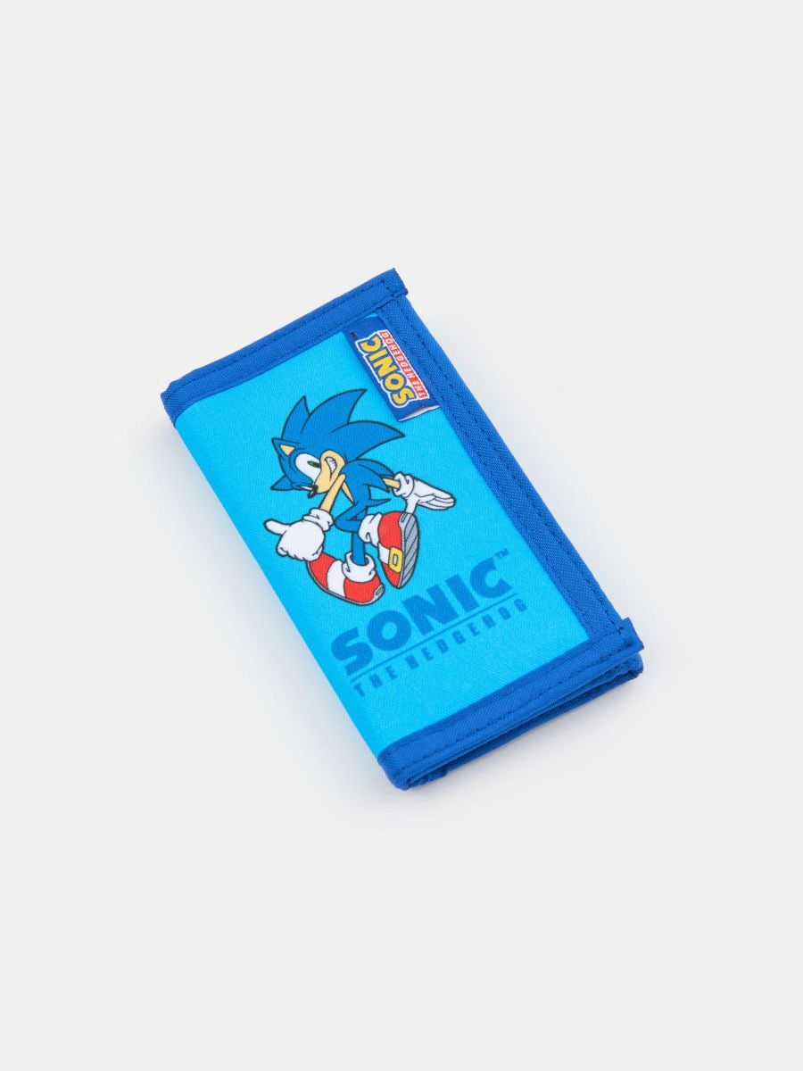 Portfel Sonic The Hedgehog - niebieski - SINSAY
