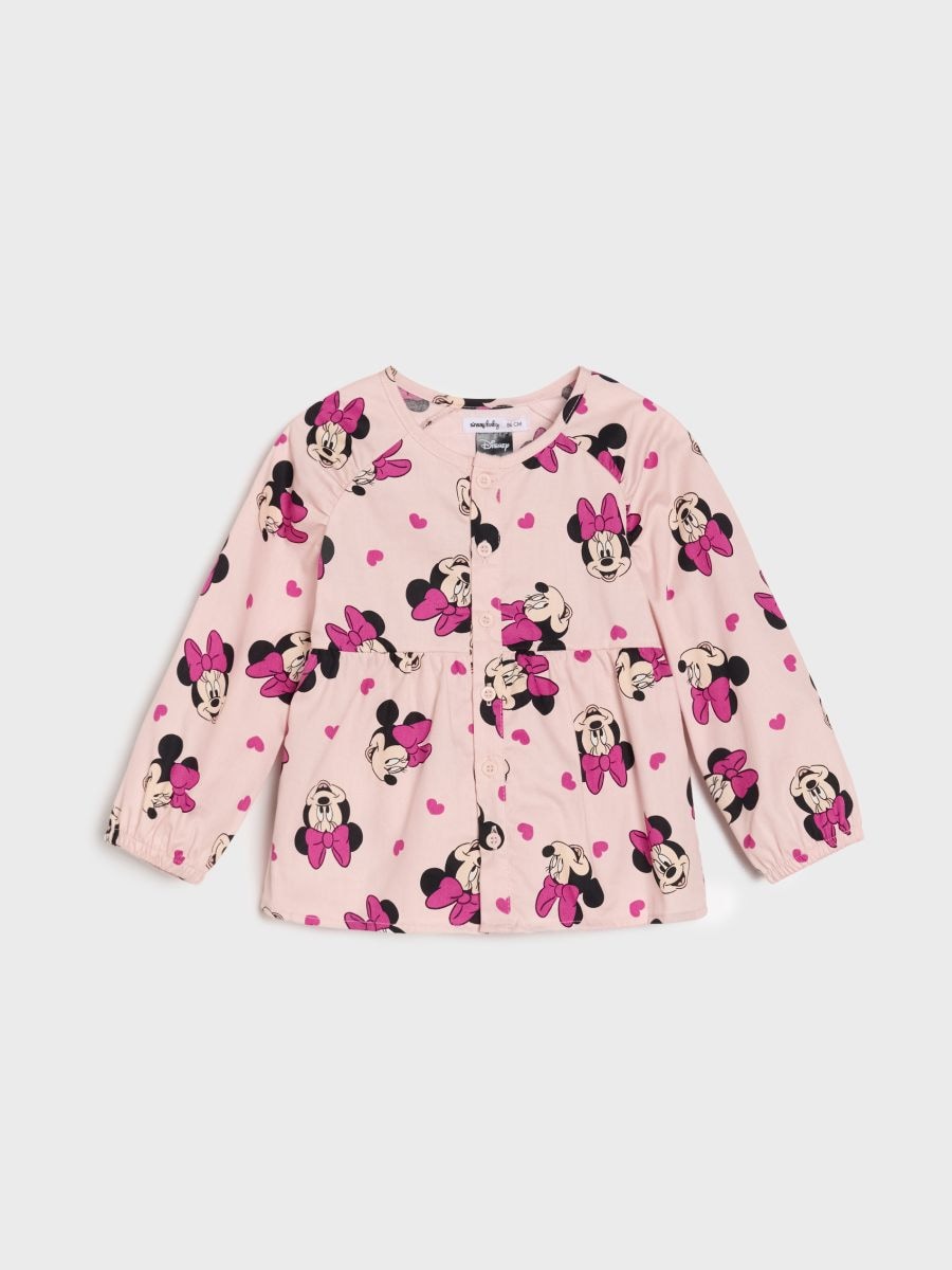 Camicia Minnie - rosa cipria - SINSAY