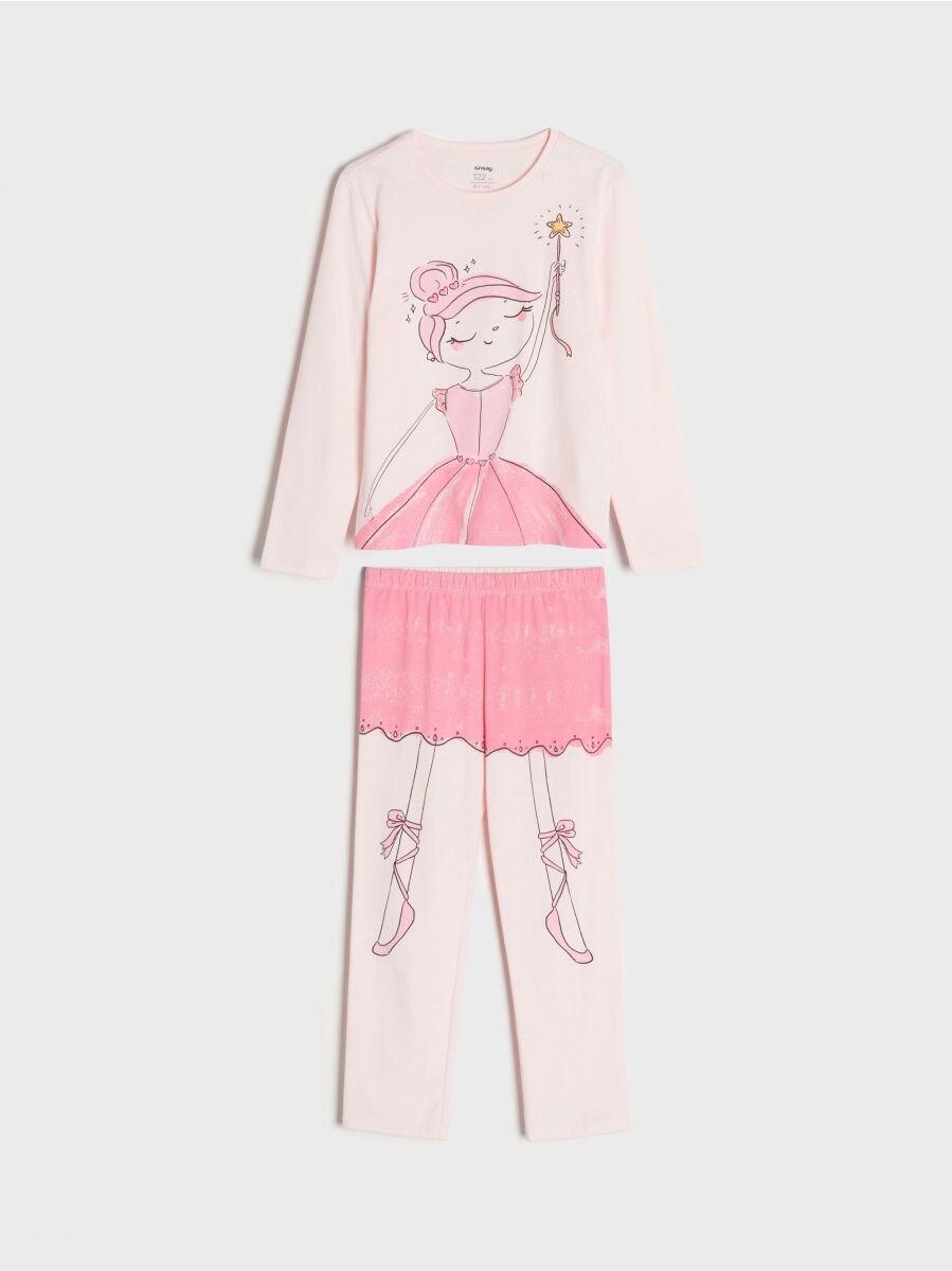 Hello Kitty baby pyjama set Color pastel pink - SINSAY - ZC604-03X