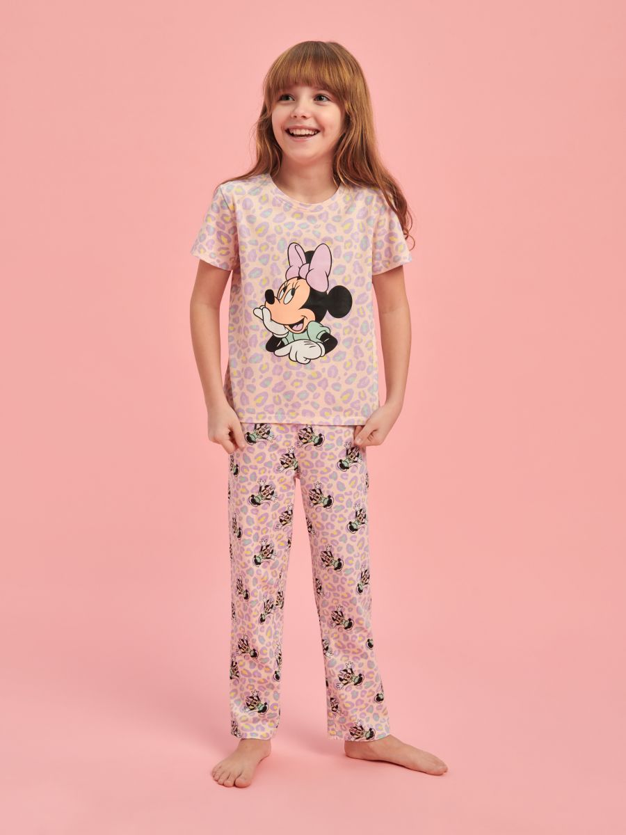 Minnie Mouse pyjama set - nude - SINSAY