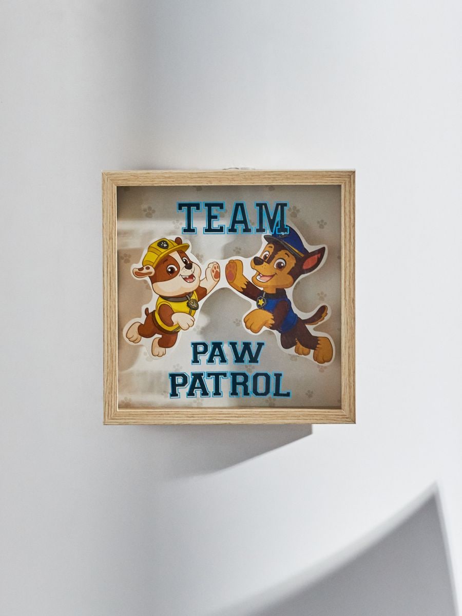 Κουμπαράς με πλαίσιο Paw Patrol - πολυχρωμο - SINSAY