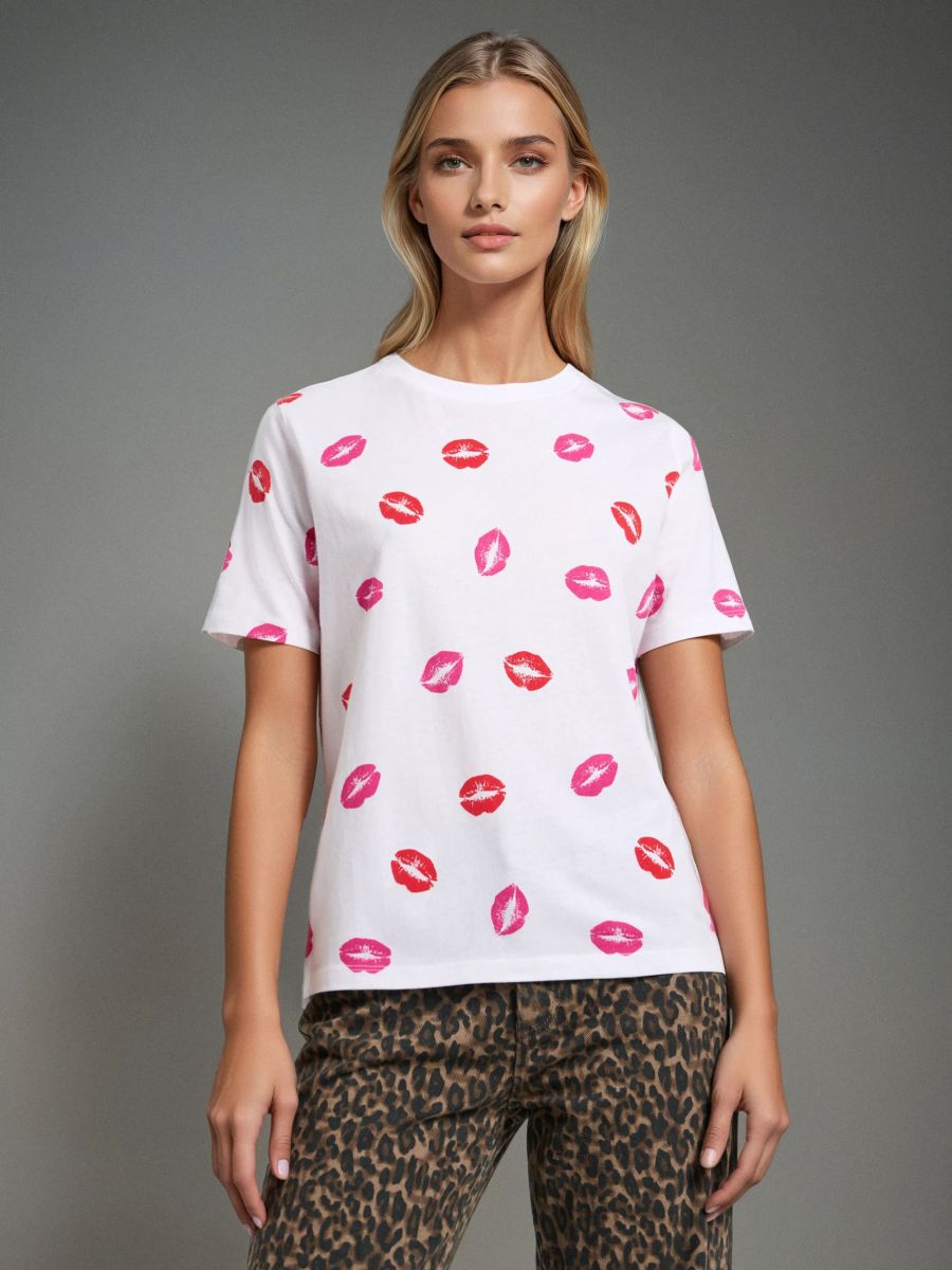 Tricou cu model - multicolor - SINSAY