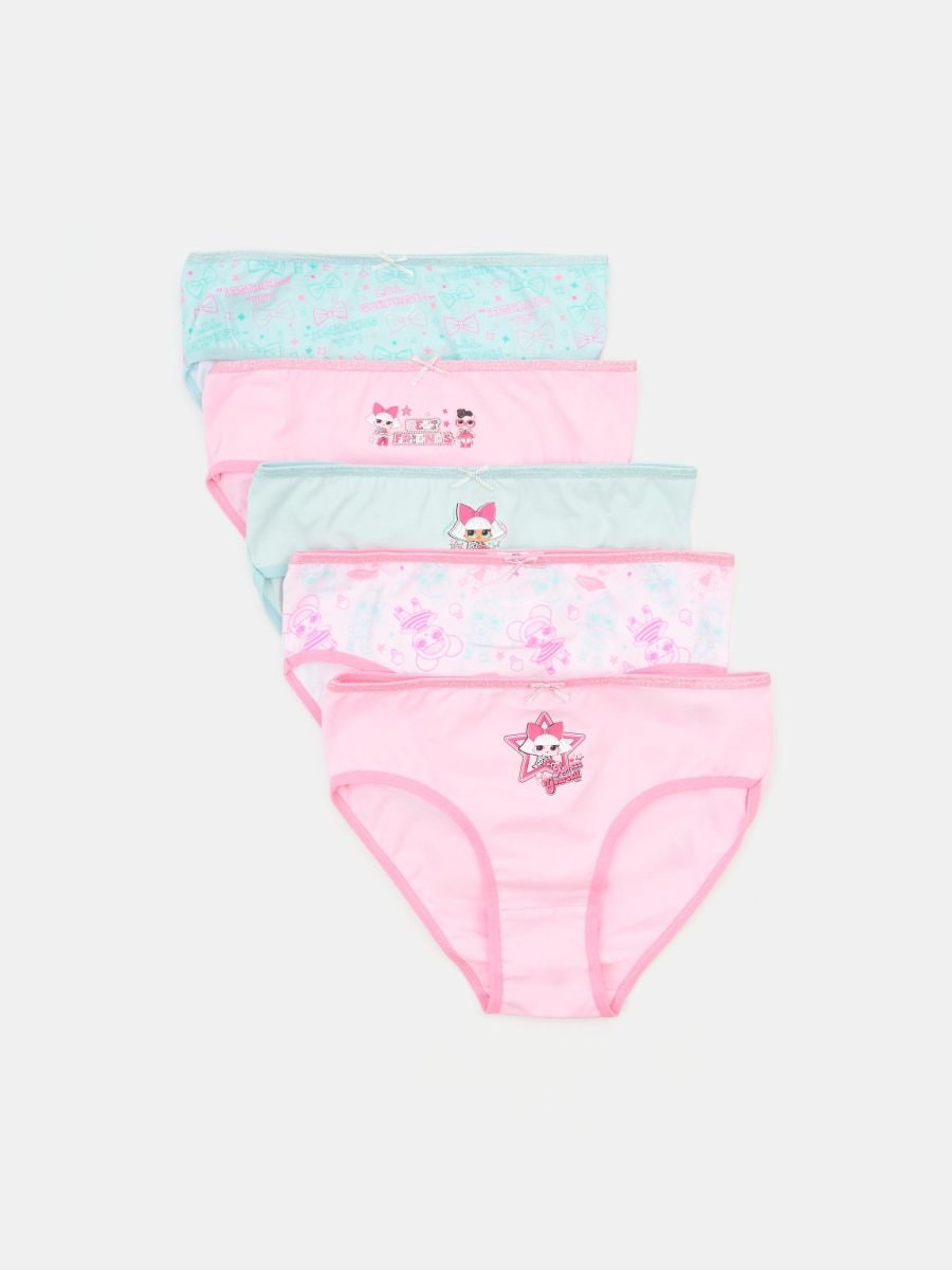 Klasyczne majtki 5 pack L.O.L Surprise - wielobarwny - SINSAY