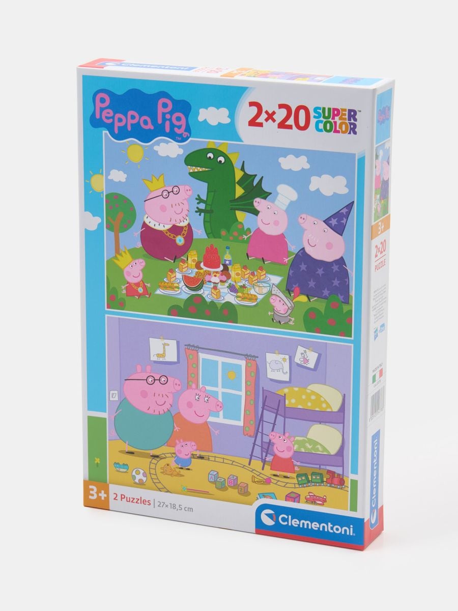 Sestavljanka Peppa Pig - večbarvna - SINSAY