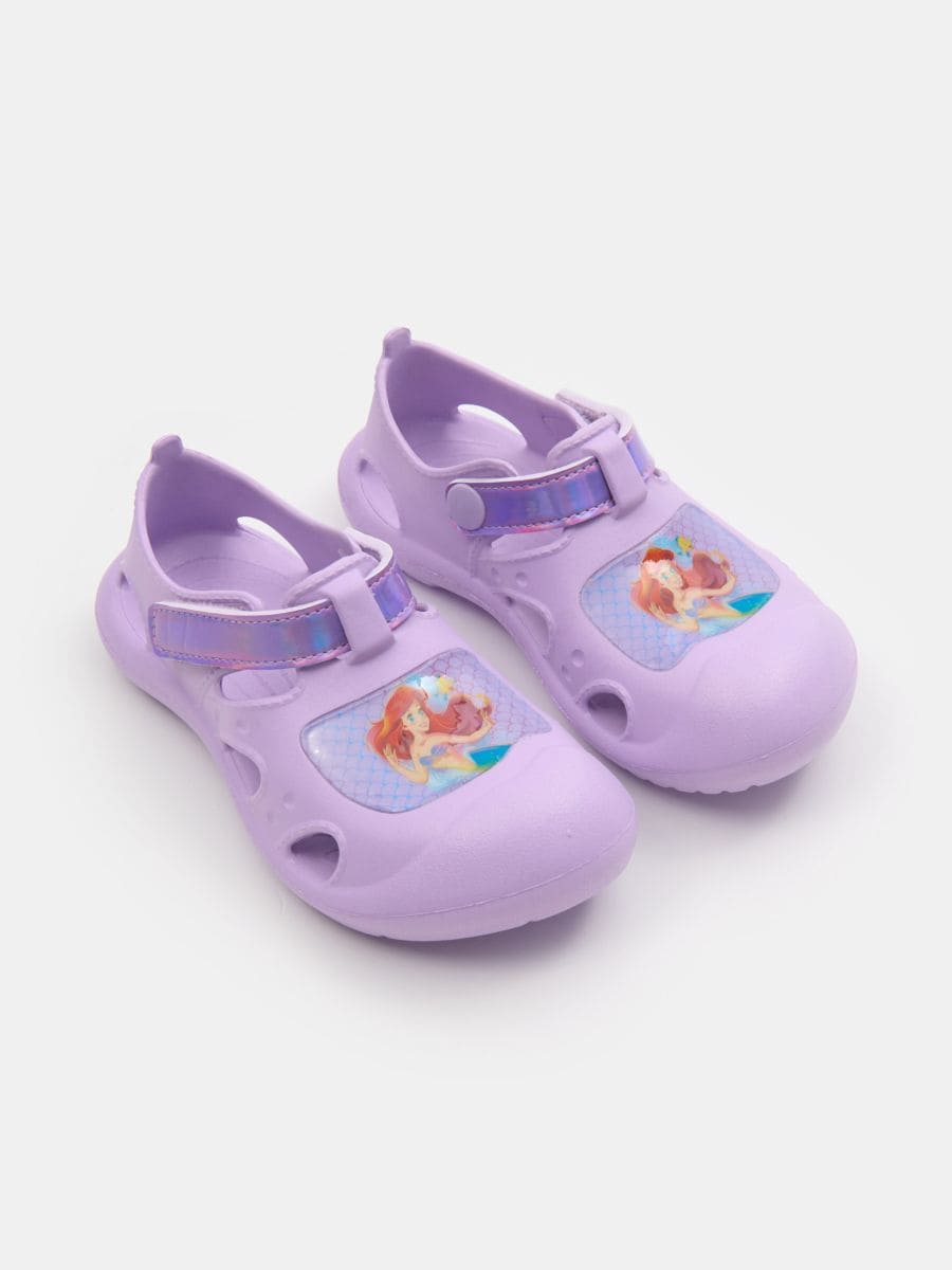 Sandały a efektem holograficznym Disney Princess - fioletowy - SINSAY
