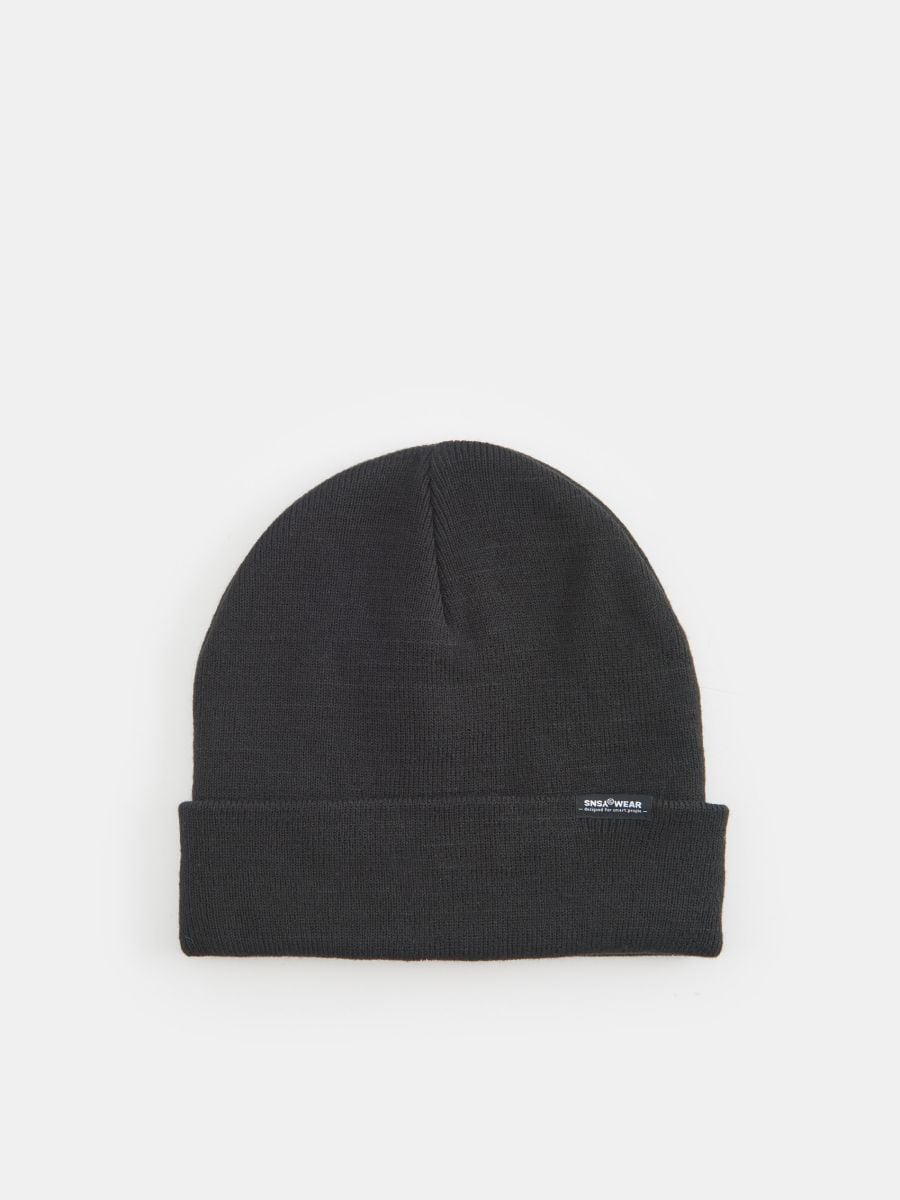 Kapa beanie - črna - SINSAY