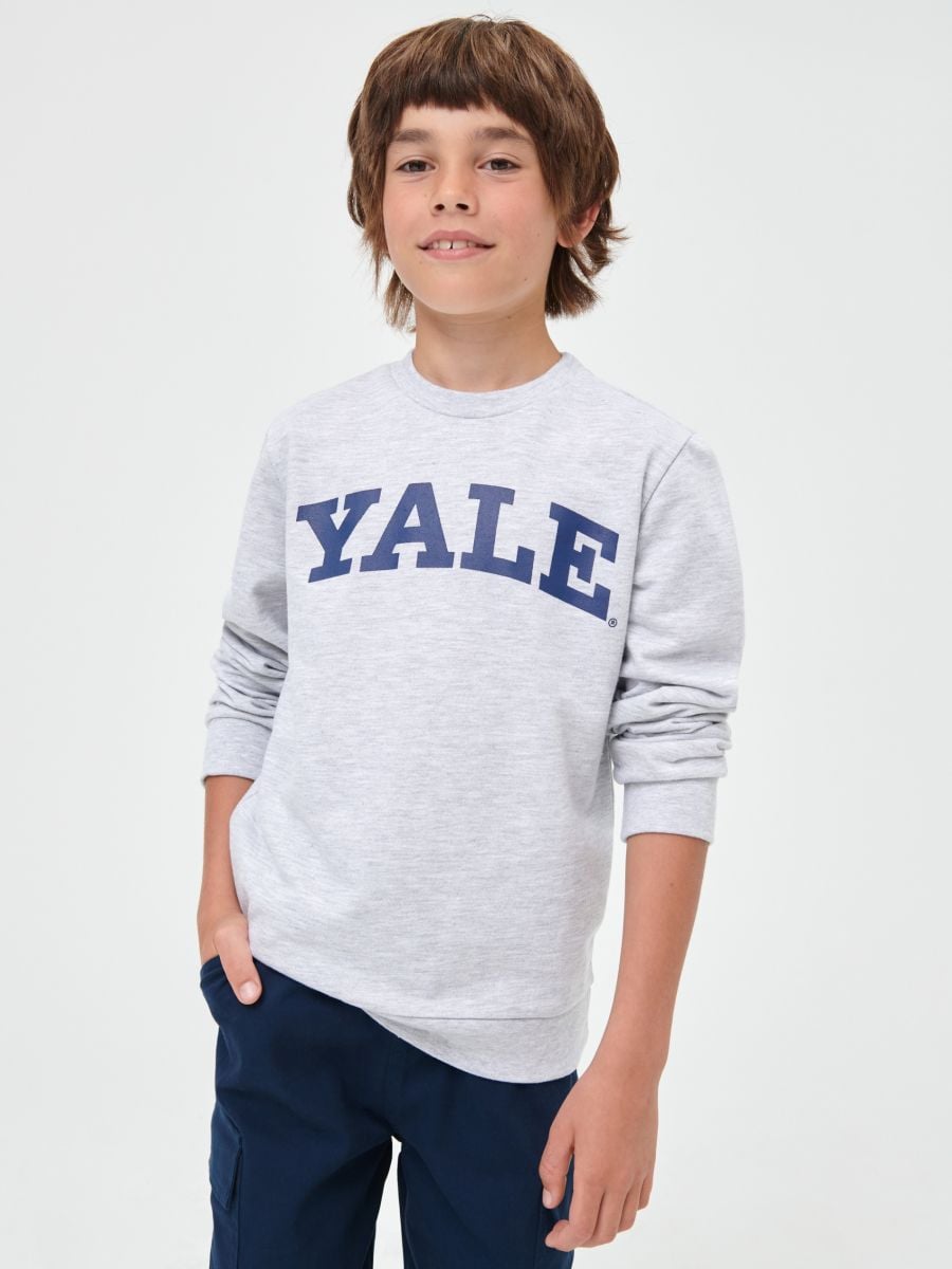Sweatshirt Yale - Grau - SINSAY