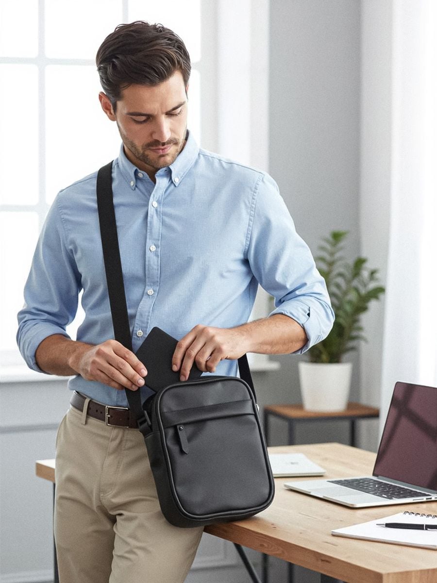 Torbica za nošenje oko struka - crno - SINSAY