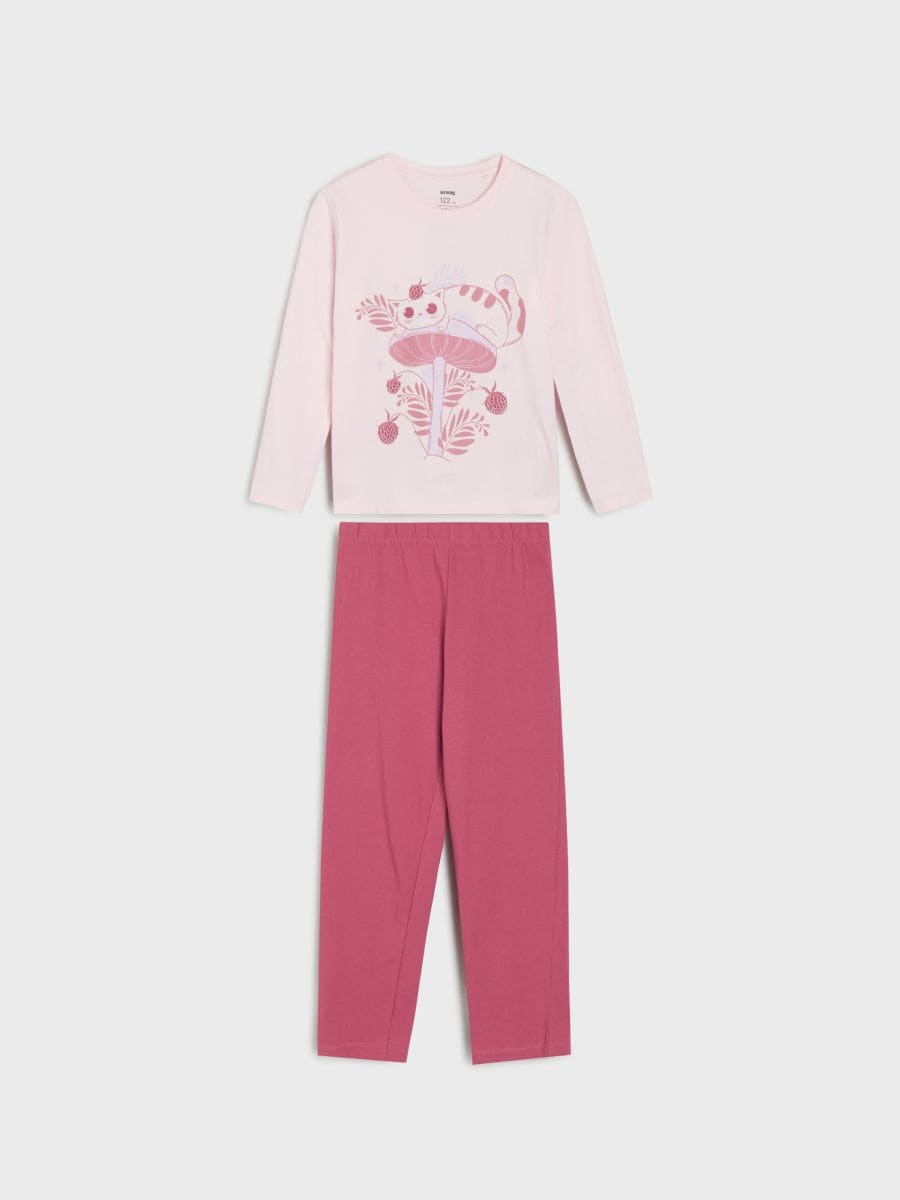 Pigiama a 2 pezzi - rosa pastello - SINSAY