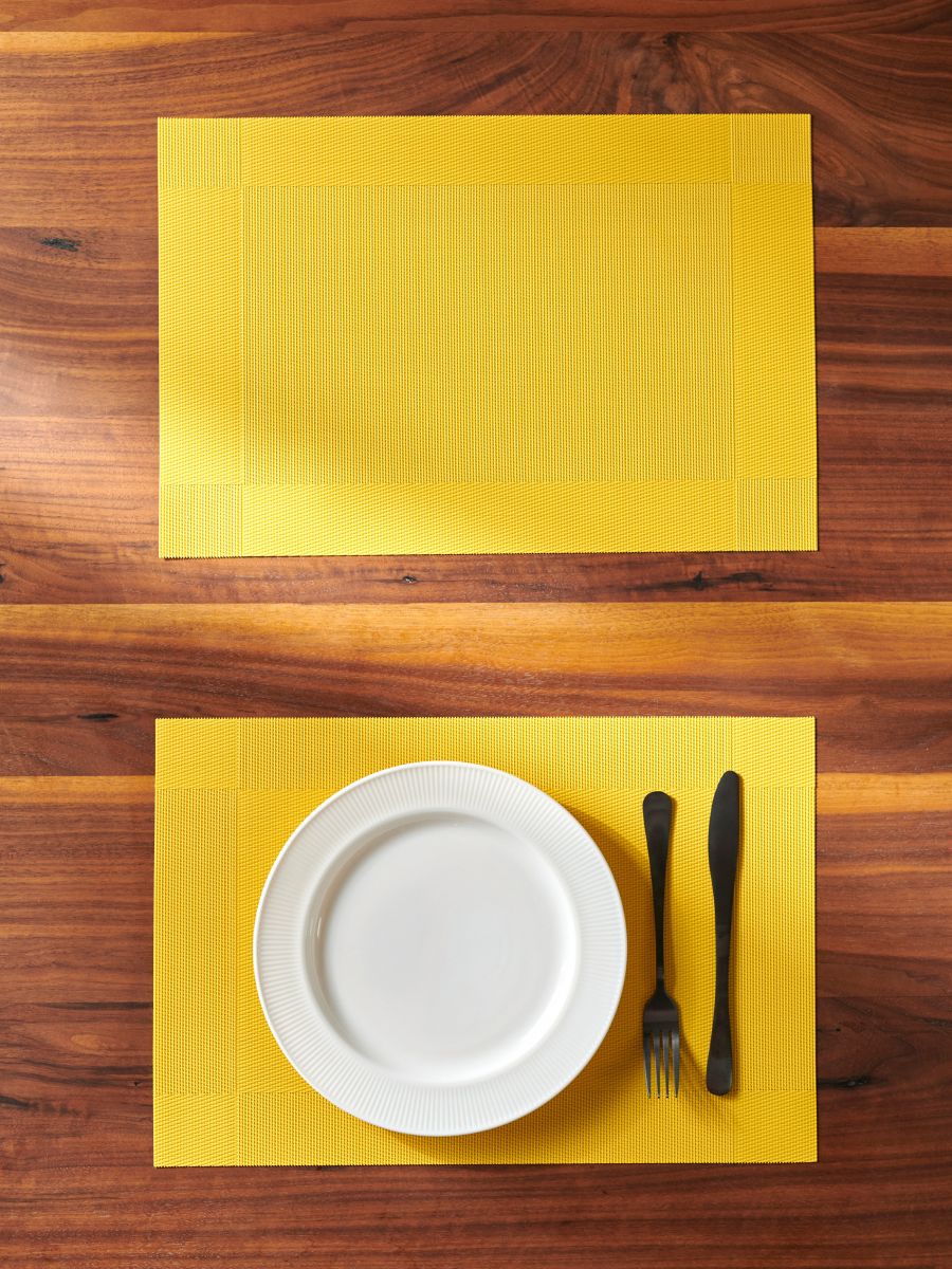 Подложки за хранене, 2 броя - жълт - SINSAY