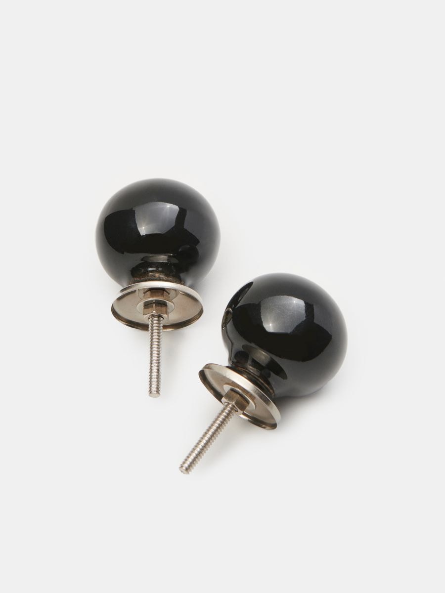 Mööbli käepidemed, 2 tk - must - SINSAY