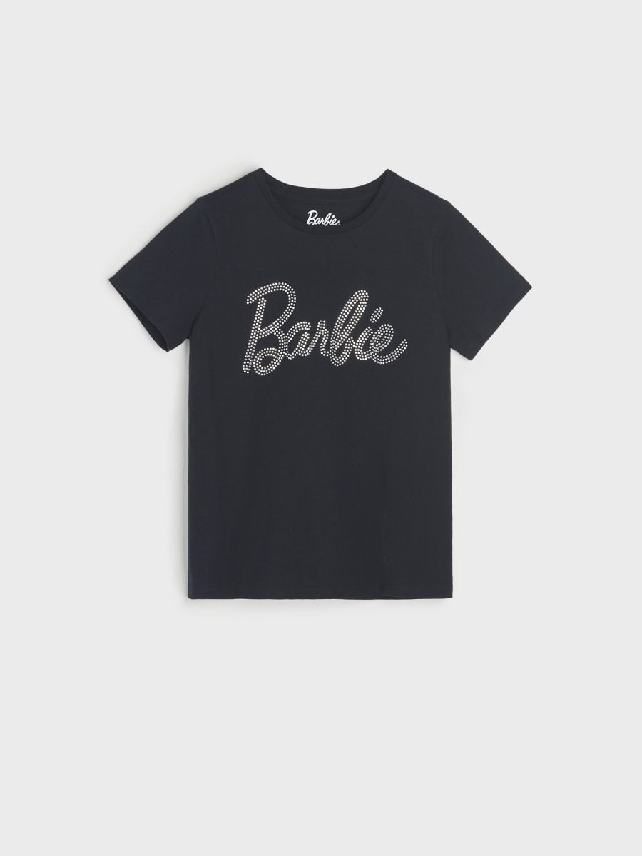 T-shirt Barbie - grigio scuro - SINSAY